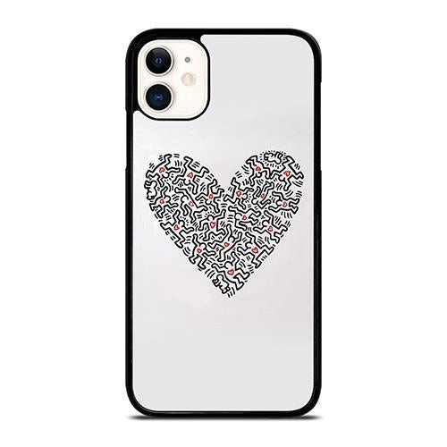 KEITH HARING LOVE ICON iPhone 11 Case Cover