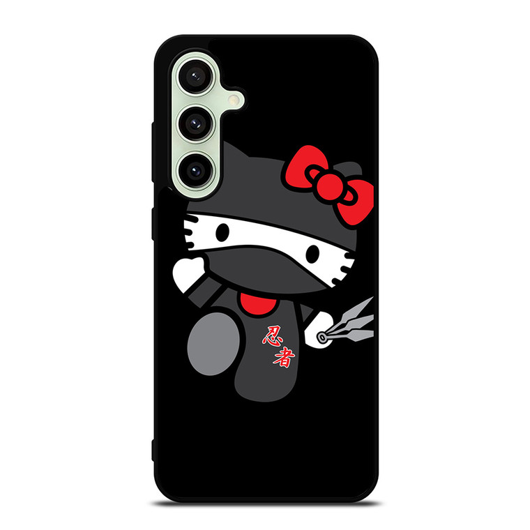 HELLO KITTY NINJA BLACK Samsung Galaxy S24 FE Case Cover