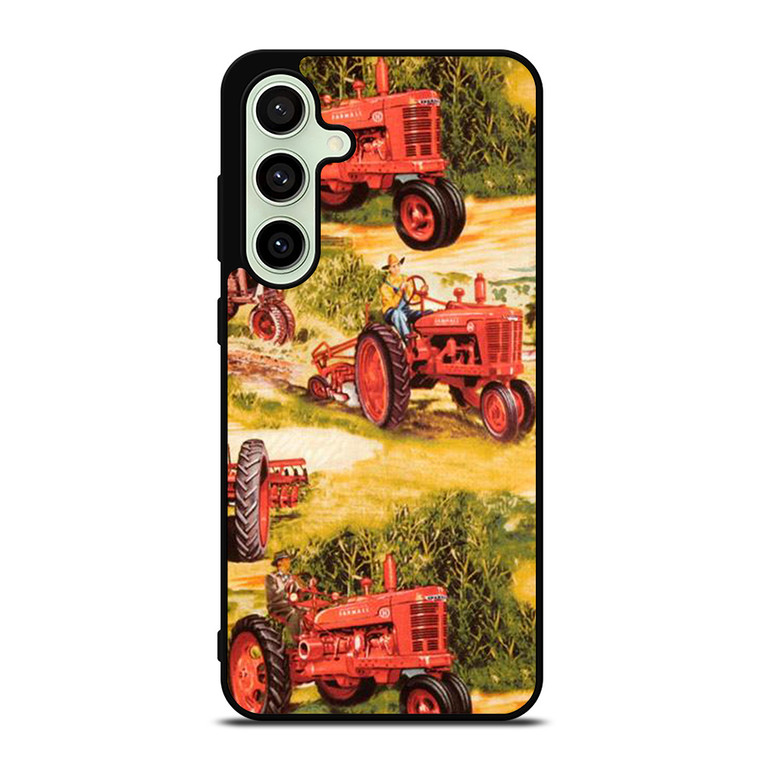 IH INTERNATIONAL HARVESTER TRACTOR RETRO Samsung Galaxy S24 FE Case Cover IH INTERNATIONAL HARVESTER TRACTOR RETRO Samsung Galaxy S24 FE Case Cover
