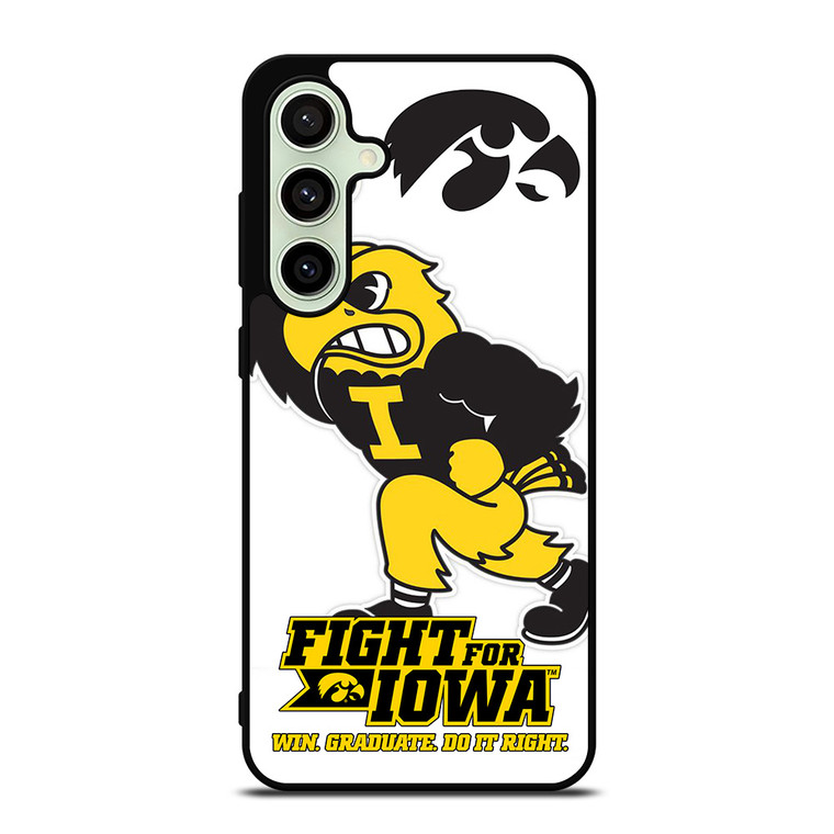 IOWA HAWKEYES MASCOT 2 Samsung Galaxy S24 FE Case Cover