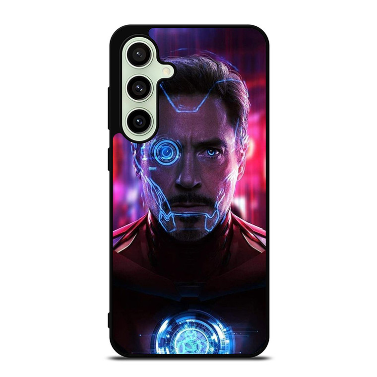 IRON MAN AVENGERS TONY STARK FACE Samsung Galaxy S24 FE Case Cover