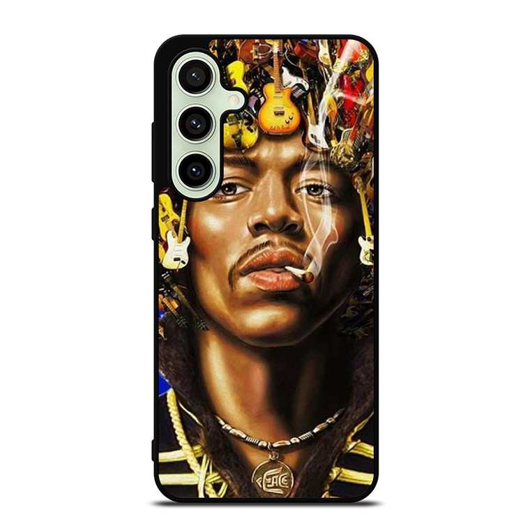JIMI HENDRIX GUITAR HAIR Samsung Galaxy S24 FE Case Cover