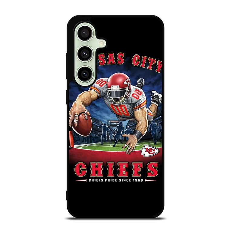 KANSAS CITY CHIEFS FOOTBALL ART Samsung Galaxy S24 FE Case Cover