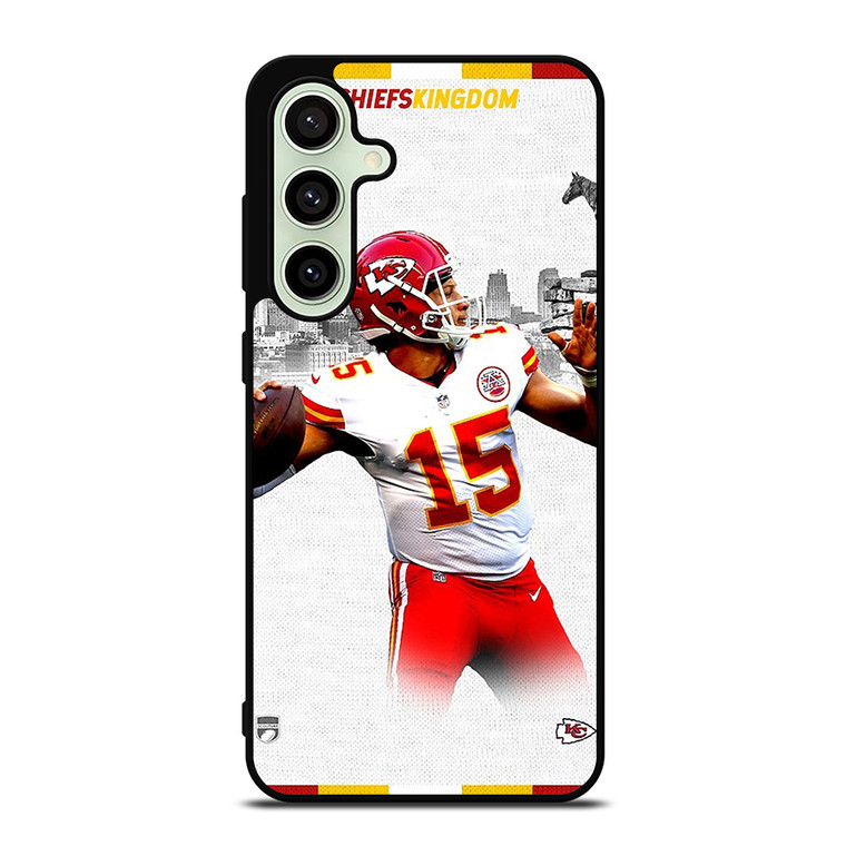 KANSAS CITY PATRICK MAHOMES NFL FOOTBALL Samsung Galaxy S24 FE Case Cover