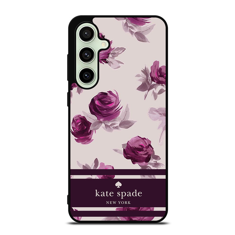 KATE SPADE FLORAL PURPLE Samsung Galaxy S24 FE Case Cover