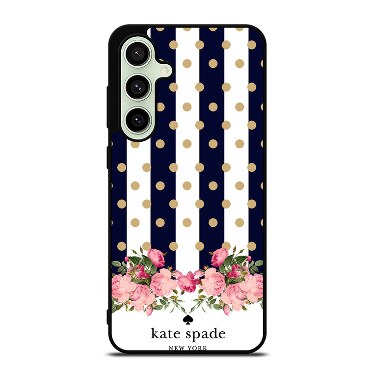 KATE SPADE NEW YORK POLKADOTS FLORAL Samsung Galaxy S24 FE Case Cover