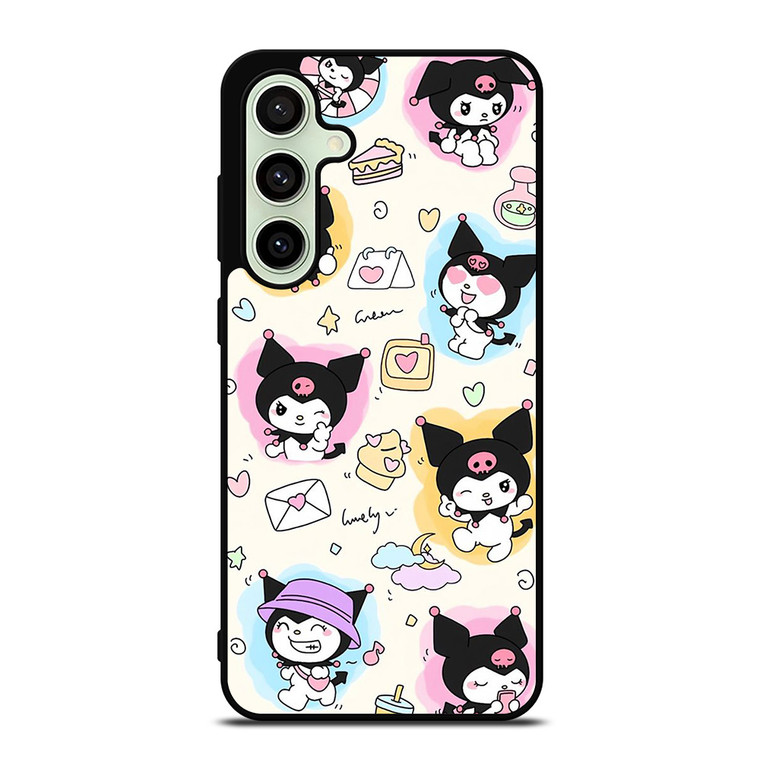 KUROMI SANRIO CARTOON KAWAII Samsung Galaxy S24 FE Case Cover