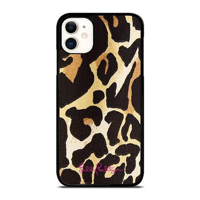 LILLY PULITZER LEOPARD PATTERN iPhone 11 Case Cover
