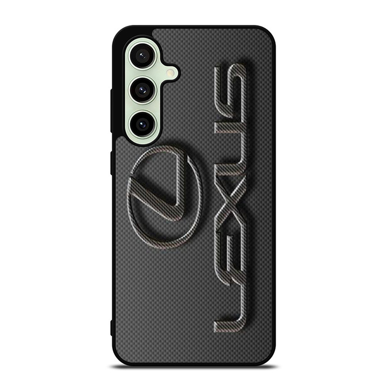 LEXUS CAR LOGO CARBON Samsung Galaxy S24 FE Case Cover