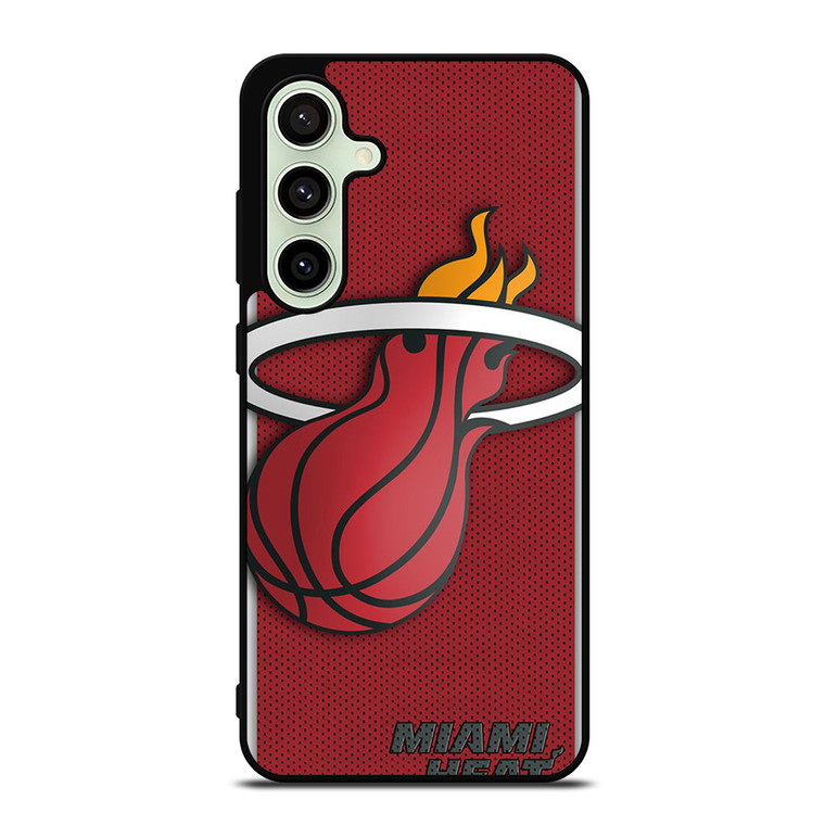 LOGO MIAMI HEAT BASKETBALL Samsung Galaxy S24 FE Case Cover