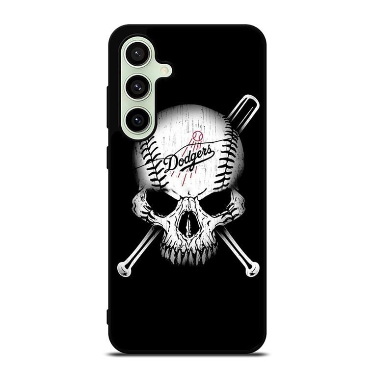 LOS ANGELES DODGERS SKULL Samsung Galaxy S24 FE Case Cover