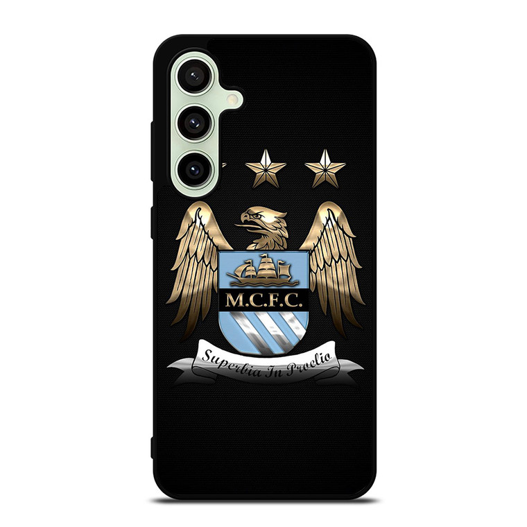MANCHESTER CITY LOGO 2 Samsung Galaxy S24 FE Case Cover