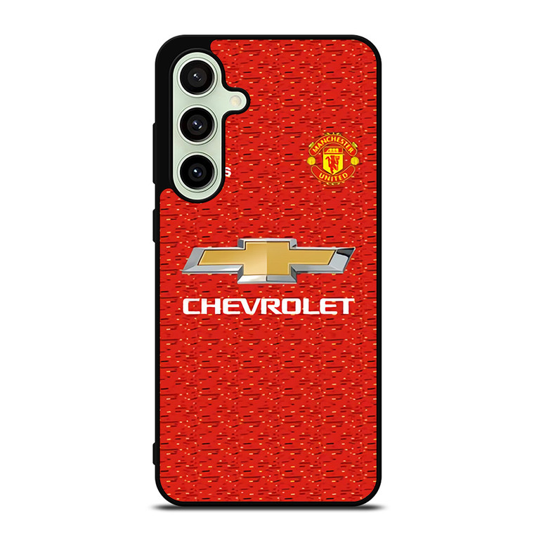 MANCHESTER UNITED 2020 HOME JERSEY Samsung Galaxy S24 FE Case Cover