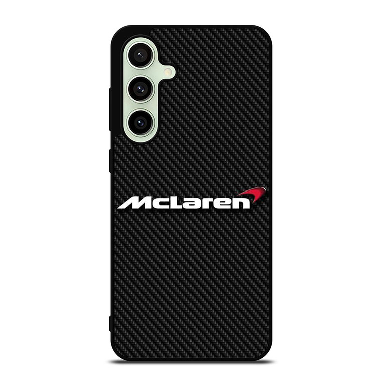 MCLAREN LOGO CARBON Samsung Galaxy S24 FE Case Cover