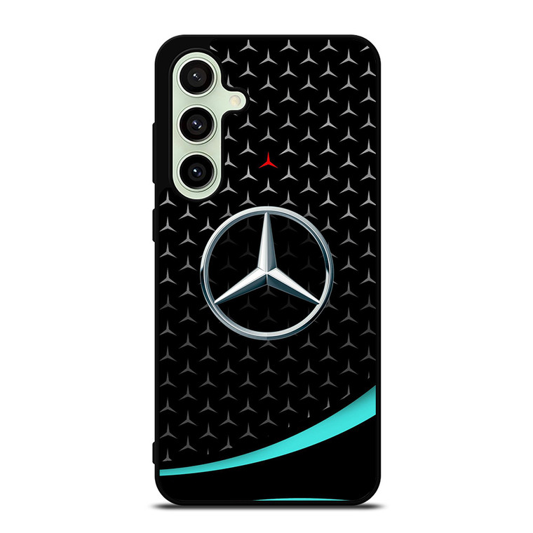 MERCEDES BENZ PATTERN LOGO Samsung Galaxy S24 FE Case Cover