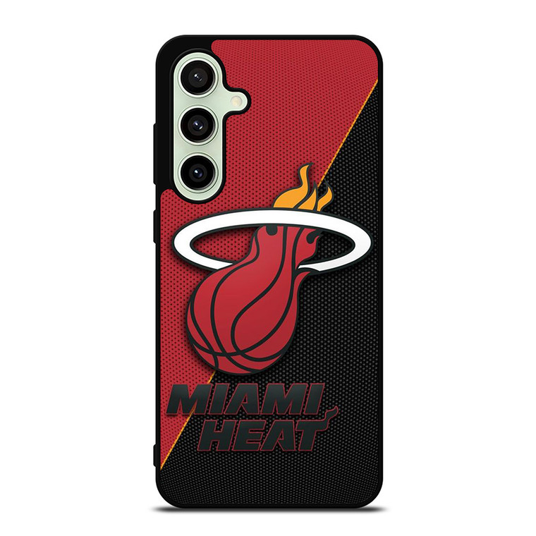 MIAMI HEAT BASKETBALL LOGO Samsung Galaxy S24 FE Case Cover
