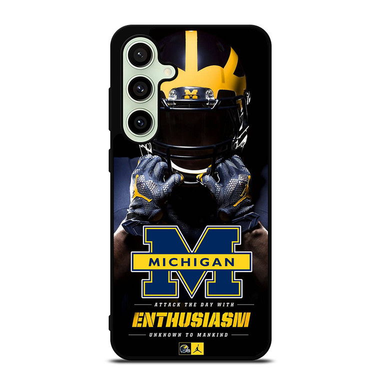 MICHIGAN WOLVERINES Samsung Galaxy S24 FE Case Cover