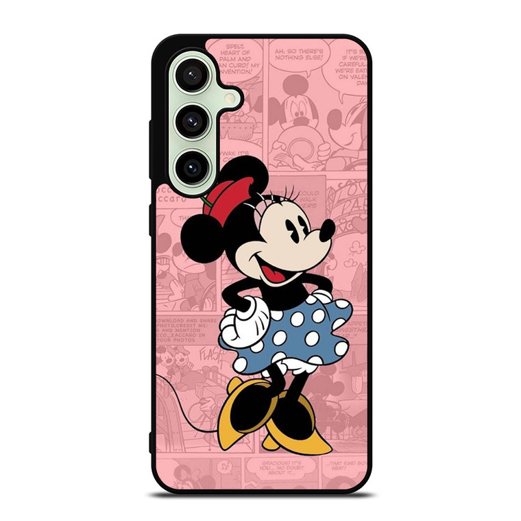 MINNIE MOUSE DISNEY COMIC Samsung Galaxy S24 FE Case Cover