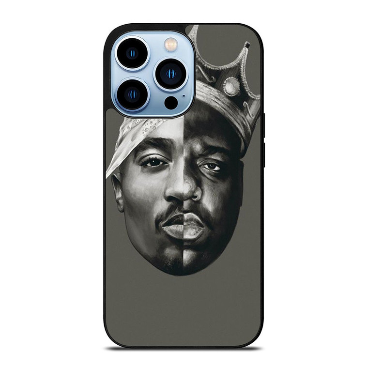 TUPAC AND NOTORIOUS BIG ART iPhone 13 Pro Max Case Cover