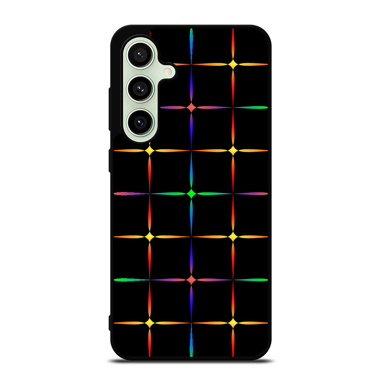 NEON DIAMONDS PATTERN Samsung Galaxy S24 FE Case Cover
