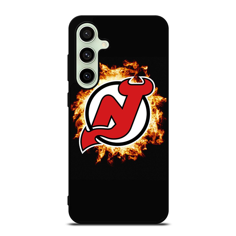 NEW JERSEY DEVILS LOGO Samsung Galaxy S24 FE Case Cover NEW JERSEY DEVILS LOGO Samsung Galaxy S24 FE Case Cover