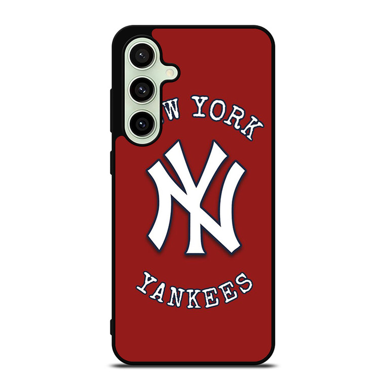 NEW YORK YANKEES BASEBALL LOGO RED Samsung Galaxy S24 FE Case Cover