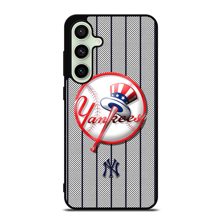 NEW YORK YANKEES LOGO BASEBALL TEAM Samsung Galaxy S24 FE Case Cover