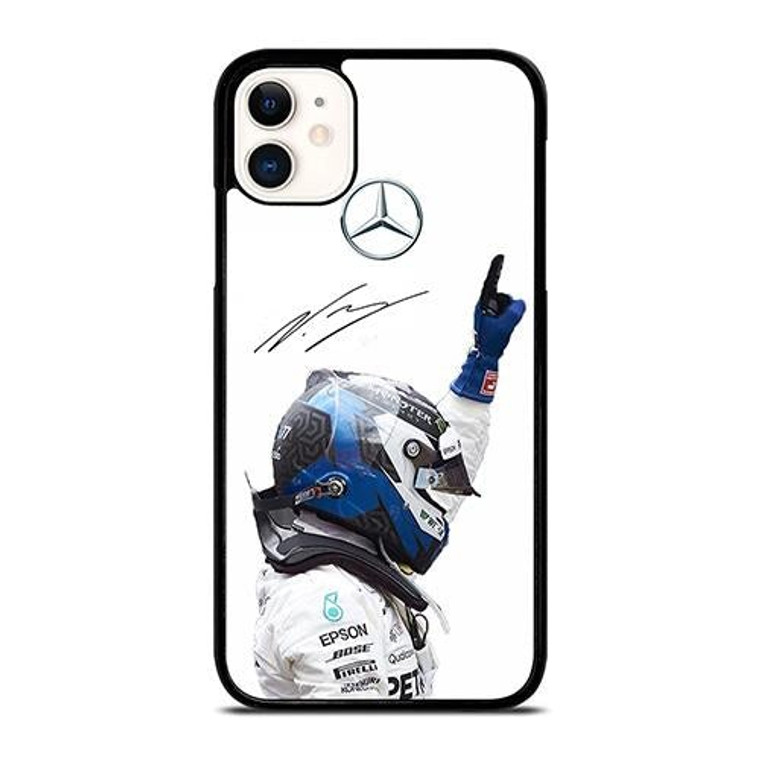 MERCEDES F1 VALTTERI BOTTAS SIGNATURE iPhone 11 Case Cover