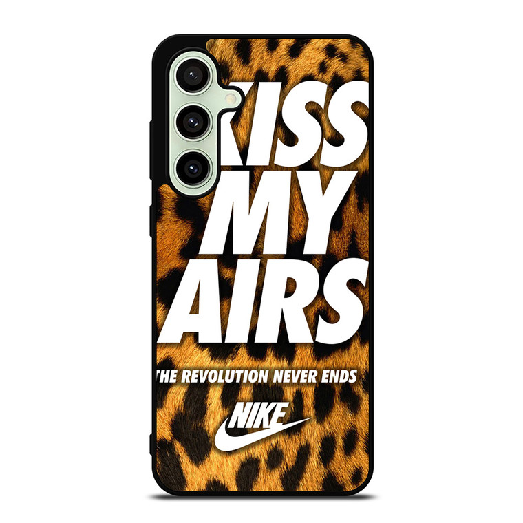 NIKE KISS MY AIRS LEOPARD Samsung Galaxy S24 FE Case Cover