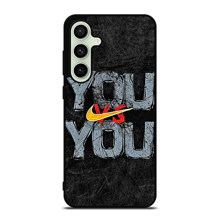 NIKE LOGO YOU VS YOU Samsung Galaxy S24 FE Case Cover NIKE LOGO YOU VS YOU Samsung Galaxy S24 FE Case Cover