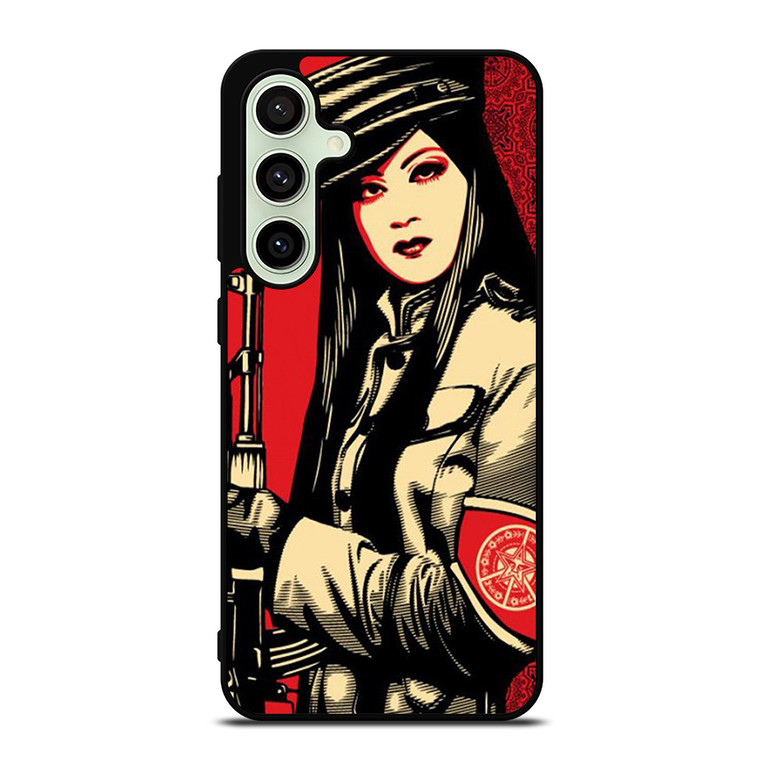 OBEY PROPAGANDA POSTER Samsung Galaxy S24 FE Case Cover