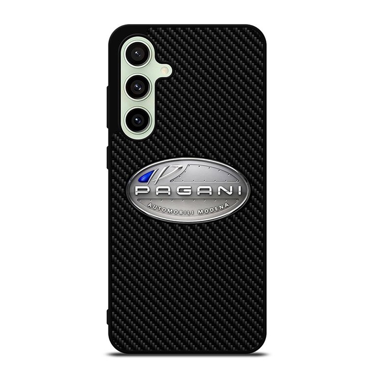PAGANI CAR LOGO CARBON Samsung Galaxy S24 FE Case Cover