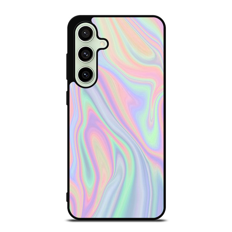 PASTEL COLOR ABSTRACT LIQUID Samsung Galaxy S24 FE Case Cover