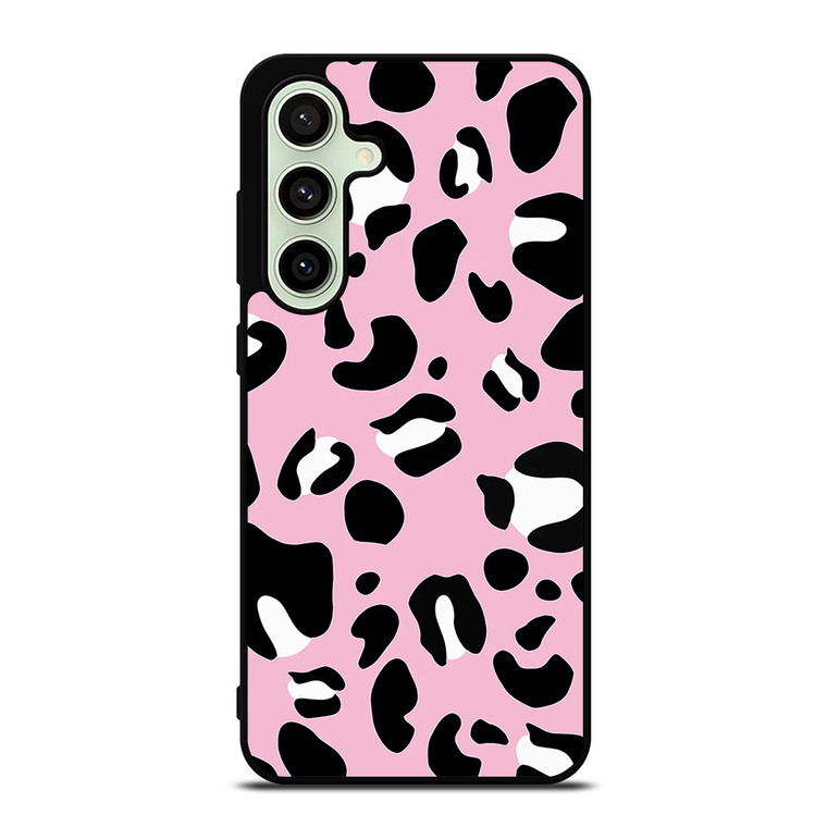 PINK LEOPARD PATTERN Samsung Galaxy S24 FE Case Cover