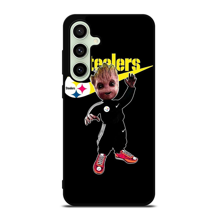 PITTSBURGH STEELERS GROOT NIKE Samsung Galaxy S24 FE Case Cover