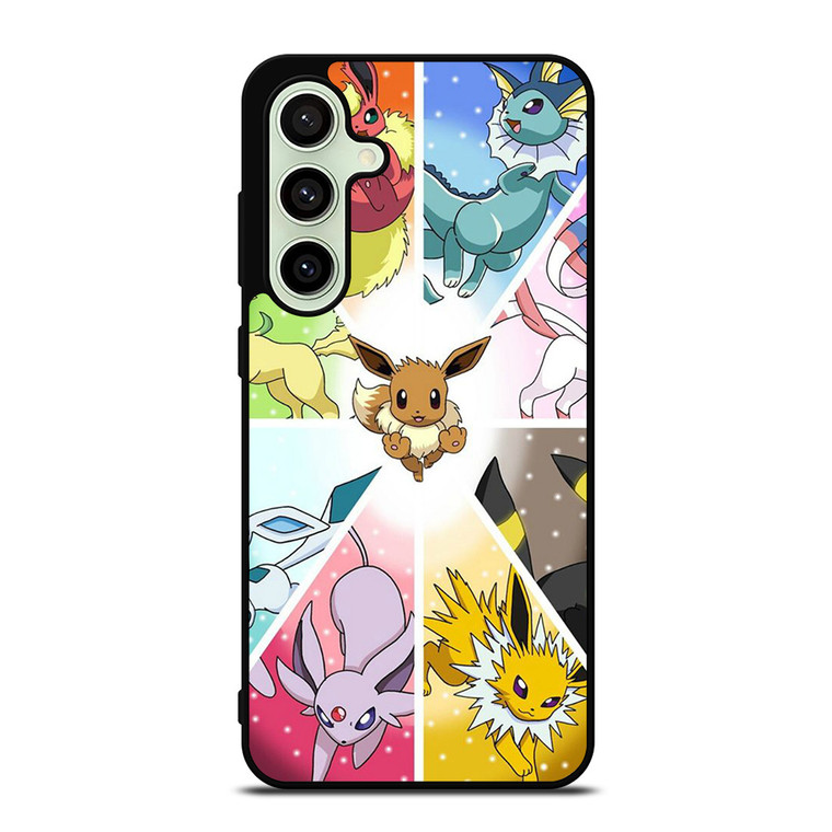 POKEMON ALL EEVEE Samsung Galaxy S24 FE Case Cover