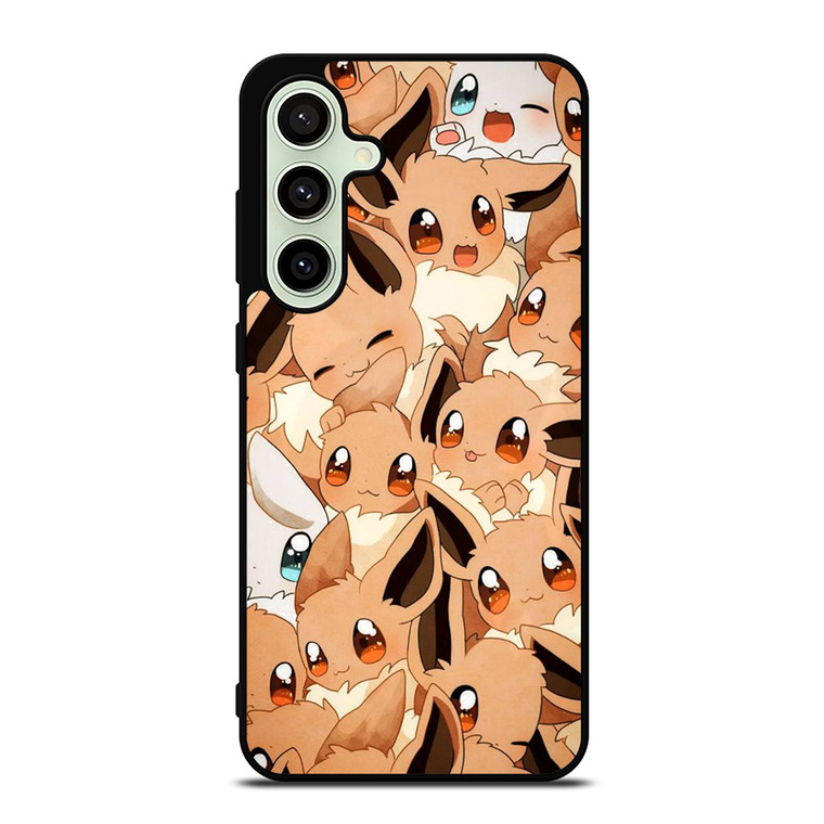 POKEMON EEVEE CUTE COLLAGE Samsung Galaxy S24 FE Case Cover