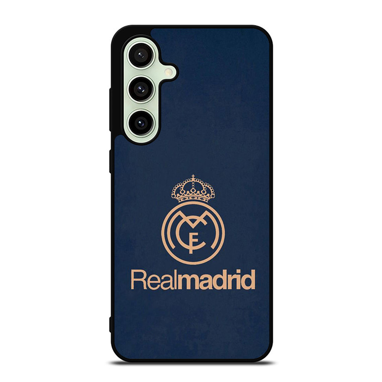 REAL MADRID ELEGANT LOGO Samsung Galaxy S24 FE Case Cover REAL MADRID ELEGANT LOGO Samsung Galaxy S24 FE Case Cover
