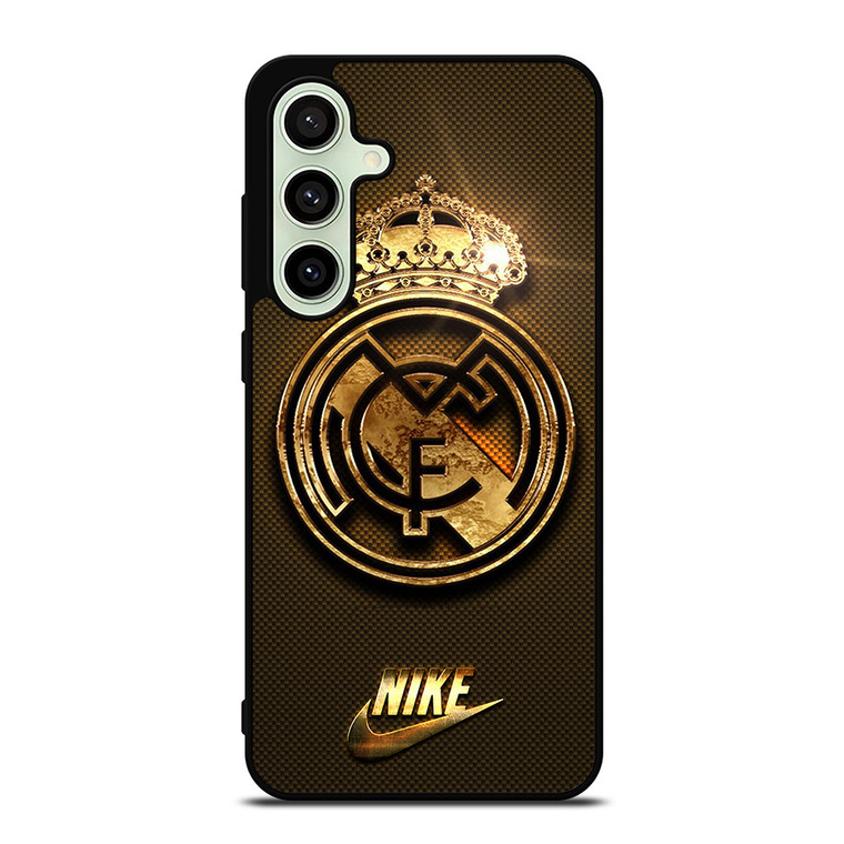 REAL MADRID GOLD LOGO Samsung Galaxy S24 FE Case Cover
