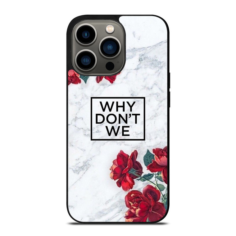WHY DONT WE ROSE MARBLE iPhone 13 Pro Case Cover