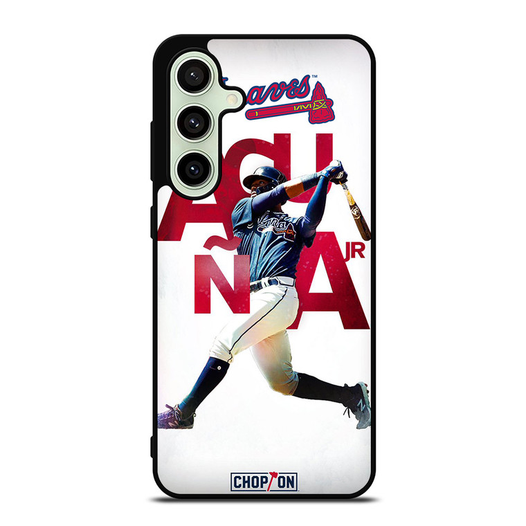 RONALD ACUNA JR ATLANTA BRAVES BASEBALL Samsung Galaxy S24 FE Case Cover