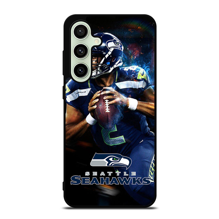 RUSSELL WILSON SEATTLE SEAHAWKS NFL Samsung Galaxy S24 FE Case Cover
