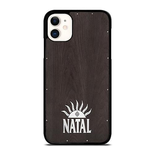 NATAL DRUM WOODEN CAJON LOGO iPhone 11 Case Cover