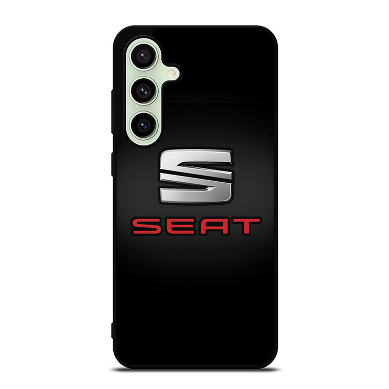 SEAT LOGO BLACK Samsung Galaxy S24 FE Case Cover