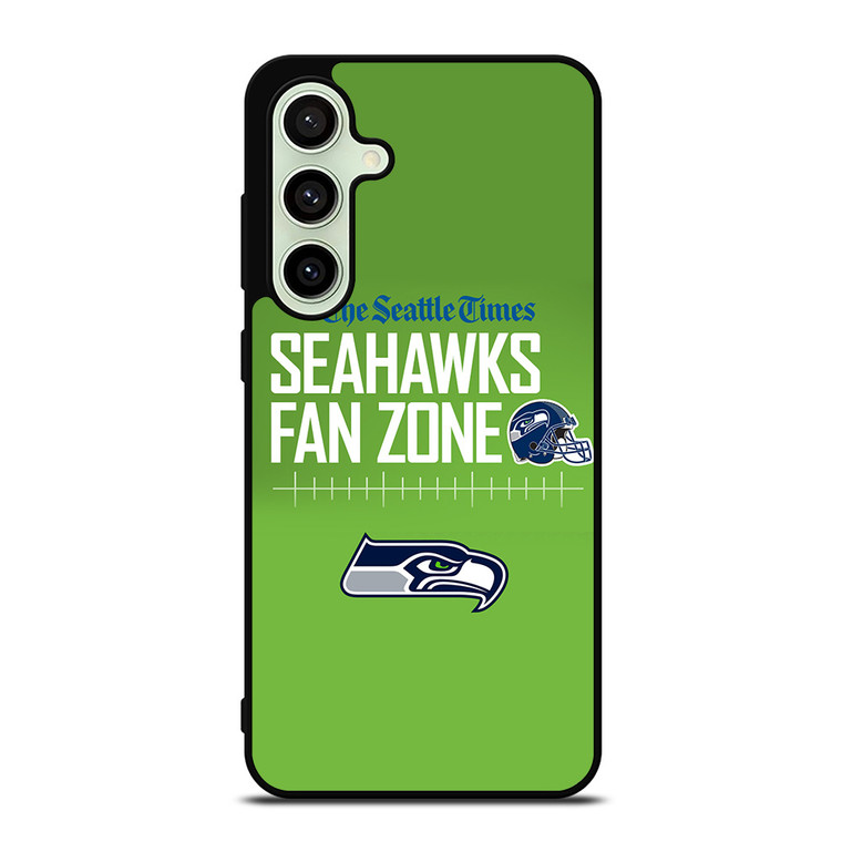 SEATTLE SEAHAWKS FANS ZONE Samsung Galaxy S24 FE Case Cover