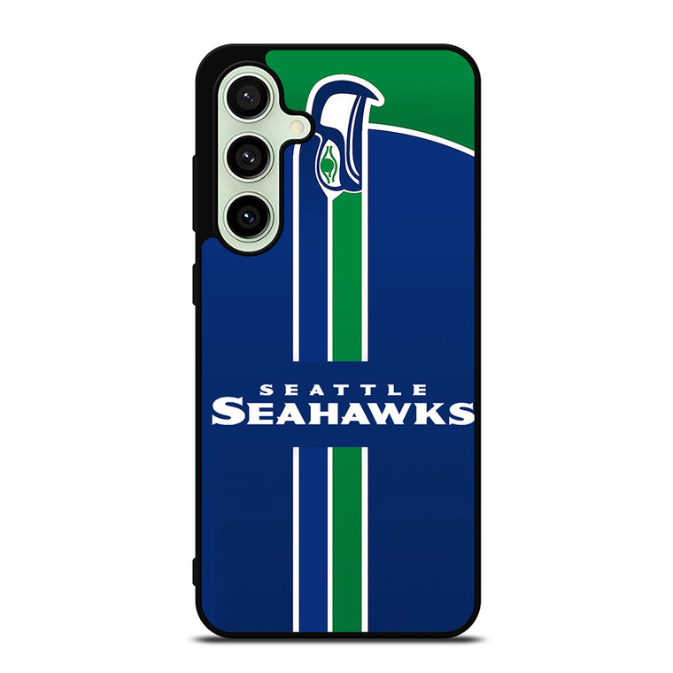 SEATTLE SEAHAWKS VERTICAL LOGO Samsung Galaxy S24 FE Case Cover