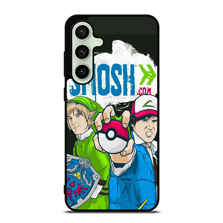 SMOSH ZELDA AND POKEMON Samsung Galaxy S24 FE Case Cover