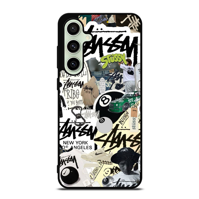STUSSY COLLAGE Samsung Galaxy S24 FE Case Cover