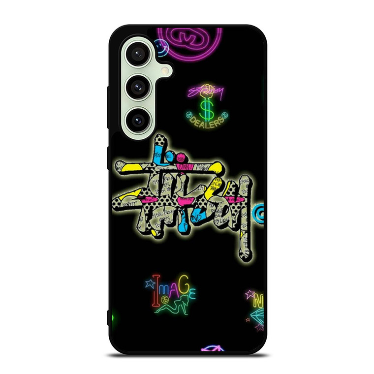 STUSSY LOGO COLOR FULL Samsung Galaxy S24 FE Case Cover