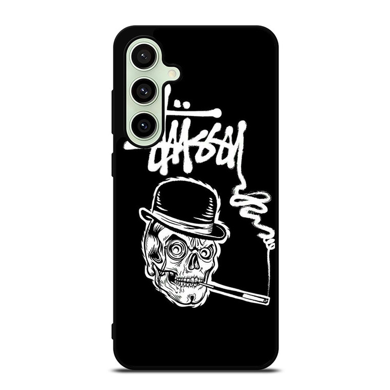 STUSSY SKULL LOGO Samsung Galaxy S24 FE Case Cover